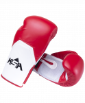 Перчатки боксерские KSA Scorpio Red, к/з, 12 oz