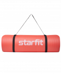 УЦЕНКА Коврик для йоги и фитнеса Starfit FM-301, NBR, 183x61x1,5 см, коралловый
