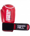 Перчатки боксерские Green Hill Panther BGP-2098, 12 oz, красный