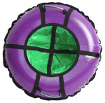 Тюбинг Hubster Ринг Pro фиолетовый-зеленый БК (100см)