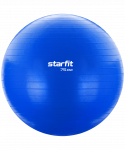Фитбол Starfit GB-104 антивзрыв, 1200 гр, темно-синий, 75 см