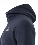 Олимпийка с капюшоном Jögel ESSENTIAL Athlete Jacket FZ, темно-синий