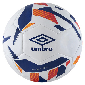 Мяч минифутбольный Umbro NEO FUTSAL LIGA, 20946U-FZM бел/син/оранж/крас, размер 4 ― купить в Москве. Цена, фото, описание, продажа, отзывы. Выбрать, заказать с доставкой. | Интернет-магазин SPORTAVA.RU