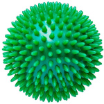 Мяч массажный, MADE IN RUSSIA L0107, диаметр 7 см, зеленый