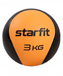 Медбол высокой плотности Starfit GB-702, 3 кг, оранжевый