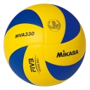 Мяч волейбольный MIKASA, синтетический материал, клееный, MVA330L