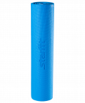 Коврик для йоги Starfit FM-102, PVC, 173x61x0,4 см, с рисунком, синий