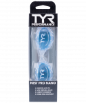 Очки TYR Nest Pro Nano, LGNSTN/420, голубой