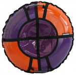 Тюбинг Hubster Sport Pro фиолетовый-оранжевый, Фиолетовый (100см)