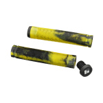 Грипсы HIPE H4 Duo, 155 мм black/yellow, Черный/желтый