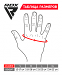 Перчатки для RDX MMA GGR-F12B, черный