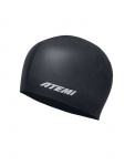 Шапочка для плавания Atemi kids light silicone cap Deep black, силикон, Цвет: черный, KLSC1BK
