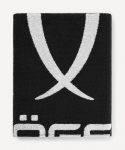 Полотенце спортивное JÖGEL ESSENTIAL Towel L, 70х140, черный/белый