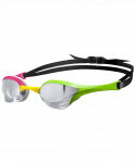 Очки Arena Cobra Ultra Mirror Silver/Green/Pink, 1E032 569