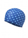 Шапочка для плавания Atemi silicone cap Point blue, силикон, Цвет: Принт, TSC1PBE