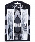Грипсы для трюкового самоката XAOS Duochrome, белый/черный
