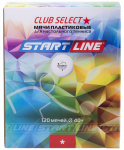 Мяч для настольного тенниса Start Line 1* Club Select, белый, 120 шт.