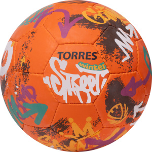 Мяч футб. TORRES Winter Street, F023285, р.5, 32 пан, рез, 4 подкл. слоя, руч. сшив,оранж-мультик. (5) ― купить в Москве. Цена, фото, описание, продажа, отзывы. Выбрать, заказать с доставкой. | Интернет-магазин SPORTAVA.RU