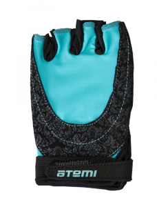 Перчатки для фитнеса Atemi, черно-голубые ― купить в Москве. Цена, фото, описание, продажа, отзывы. Выбрать, заказать с доставкой. | Интернет-магазин SPORTAVA.RU