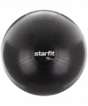 БЕЗ УПАКОВКИ Фитбол Starfit PRO GB-107, 75 см, 1400 гр, без насоса, чёрный, антивзрыв