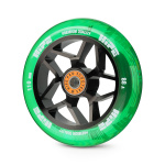 Колесо HIPE H01A 110мм black/transparent green, black/green