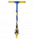 Самокат Ridex 2-колесный Flow 125 мм, синий/желтый