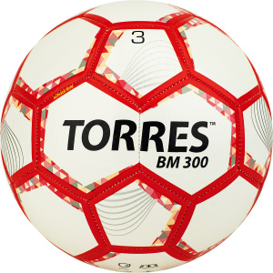 Мяч футбольный TORRES BM300 F320743, размер 3 (3) ― купить в Москве. Цена, фото, описание, продажа, отзывы. Выбрать, заказать с доставкой. | Интернет-магазин SPORTAVA.RU