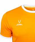 Футболка футбольная Jögel CAMP Origin, оранжевый/белый, детский
