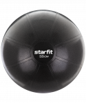Фитбол высокой плотности Starfit Pro GB-107 антивзрыв, 1100 гр, черный, 55 см