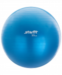 Мяч гимнастический Starfit GB-102 с насосом 55 см, антивзрыв, синий
