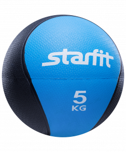 Медбол Starfit PRO GB-702, 5 кг, синий ― купить в Москве. Цена, фото, описание, продажа, отзывы. Выбрать, заказать с доставкой. | Интернет-магазин SPORTAVA.RU