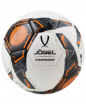 Мяч футбольный Jögel Championship №5, белый
