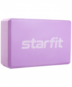 Блок для йоги Starfit YB-200 EVA, фиолетовый пастель ― купить в Москве. Цена, фото, описание, продажа, отзывы. Выбрать, заказать с доставкой. | Интернет-магазин SPORTAVA.RU