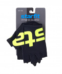 Перчатки для фитнеса Starfit WG-102, черный/ярко-зеленый