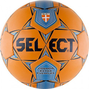 Мяч футбольный SELECT COSMOS Extra Everflex 10, 812110-666 оранж/син/голуб, размер 5 ― купить в Москве. Цена, фото, описание, продажа, отзывы. Выбрать, заказать с доставкой. | Интернет-магазин SPORTAVA.RU
