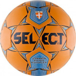 Мяч футбольный SELECT COSMOS Extra Everflex 10, 812110-666 оранж/син/голуб, размер 5