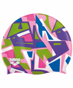 Шапочка для плавания Arena Print Jr Jumble/Pink, силикон, 94171 910 ― купить в Москве. Цена, фото, описание, продажа, отзывы. Выбрать, заказать с доставкой. | Интернет-магазин SPORTAVA.RU
