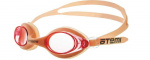 Очки для плавания Atemi, силикон (беж/роз), N7103
