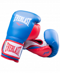 Перчатки боксерские Everlast Powerlock P00000727-12, 12oz, синий/красный