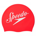 Шапочка для плавания SPEEDO Slogan Print Cap 8-0838514614, силикон (Senior)