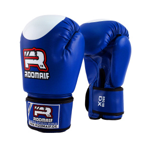 Боксерские перчатки Roomaif RBG-100 Dx Blue ― купить в Москве. Цена, фото, описание, продажа, отзывы. Выбрать, заказать с доставкой. | Интернет-магазин SPORTAVA.RU