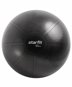 Фитбол высокой плотности Starfit GB-110 антивзрыв, 1200 гр, черный, 65 см ― купить в Москве. Цена, фото, описание, продажа, отзывы. Выбрать, заказать с доставкой. | Интернет-магазин SPORTAVA.RU