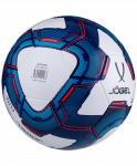 Мяч футбольный Jögel Elite №5, белый/синий/красный (5)