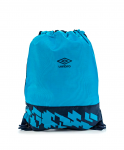 Сумка Umbro Veloce Gymsack 30664U, синий/оранжевый/голубой