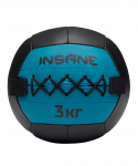 Медбол Insane IN24-WB100, 3 кг, голубой