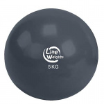 Медбол Lite Weights 5кг 1705LW, антрацит