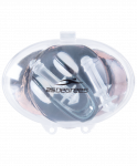 Набор из зажима для носа и берушей 25Degrees Fitflex Transparent