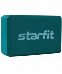 Блок для йоги Starfit YB-200 EVA, 22,5х15х8 см, 115 гр, изумрудный