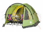 Палатка CAMPO 4, green, 340x240x195 cm