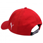 Бейсболка PUMA 02235601, 100% хлопок, красный (Универсальный)